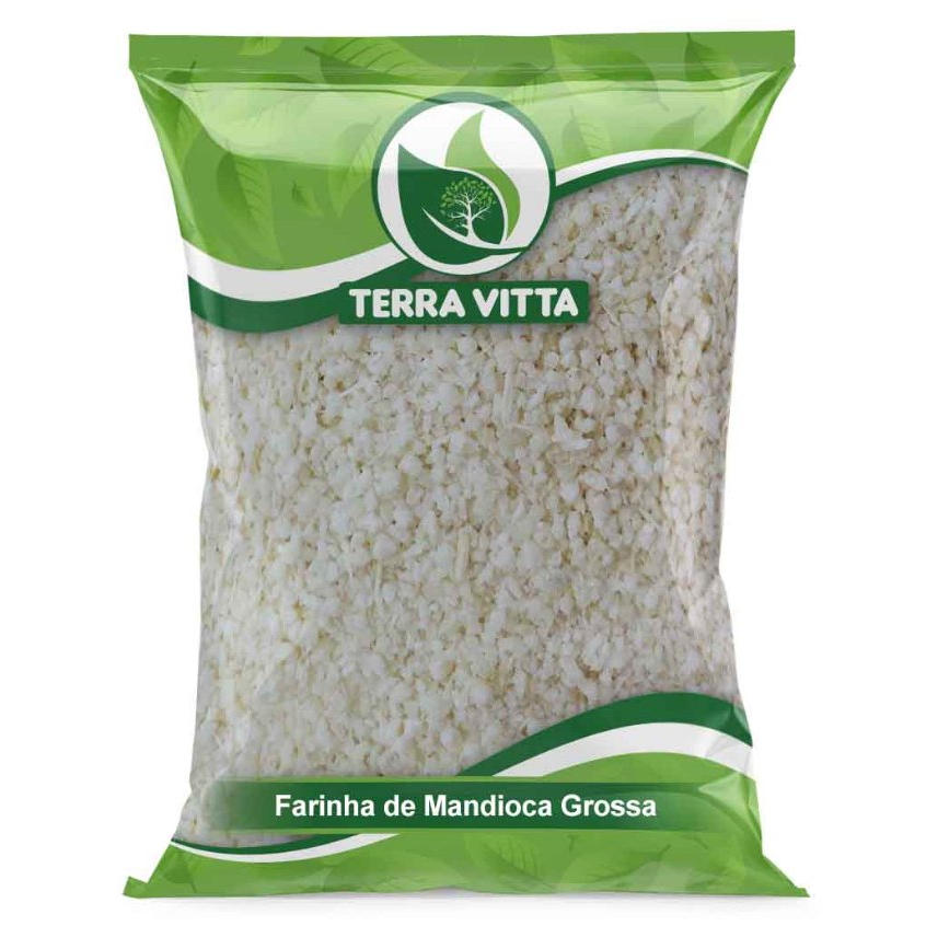 Farinha de Mandioca Grossa 1Kg