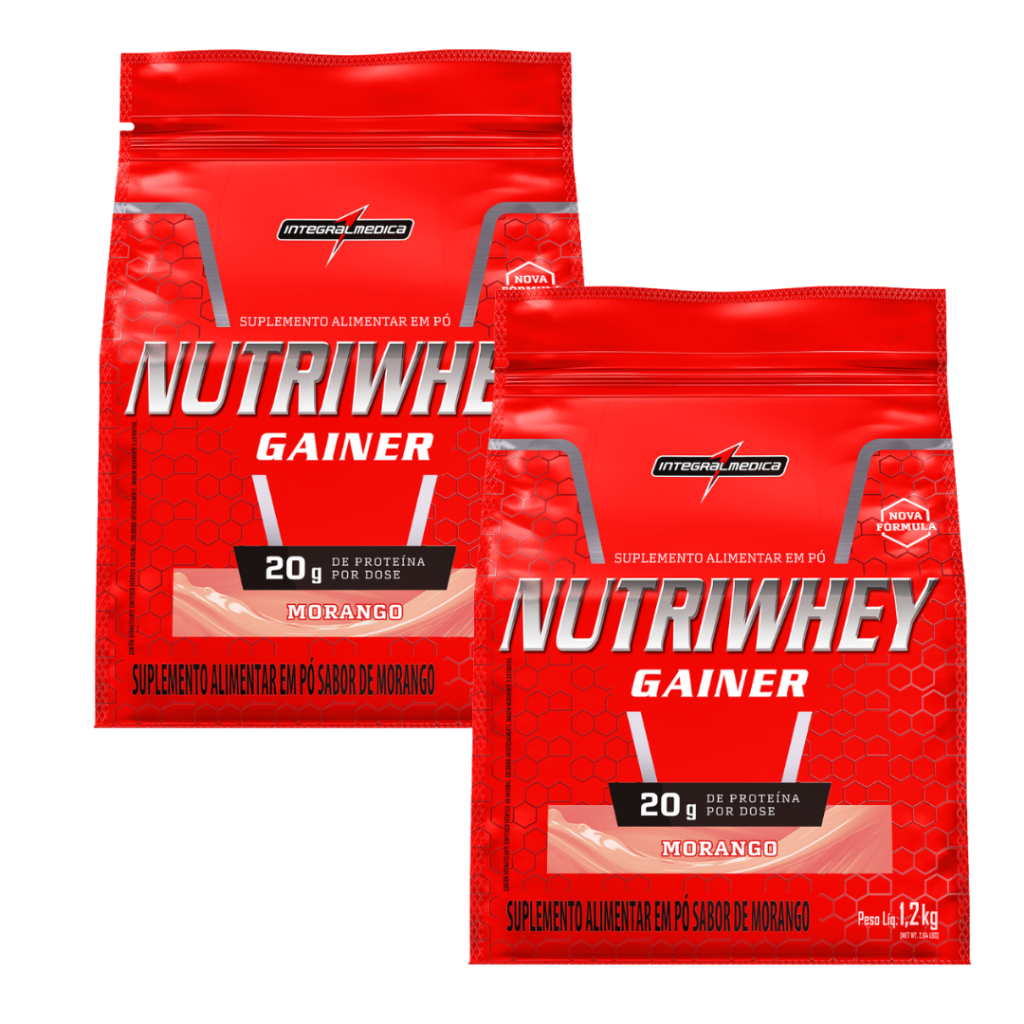 Kit 2x Whey 1,2 Kg Cada Refil - Integralmédica