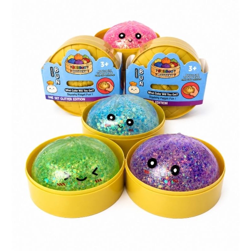 Squishy antiestresse brinquedo sensorial viral tiktok dumpling raros