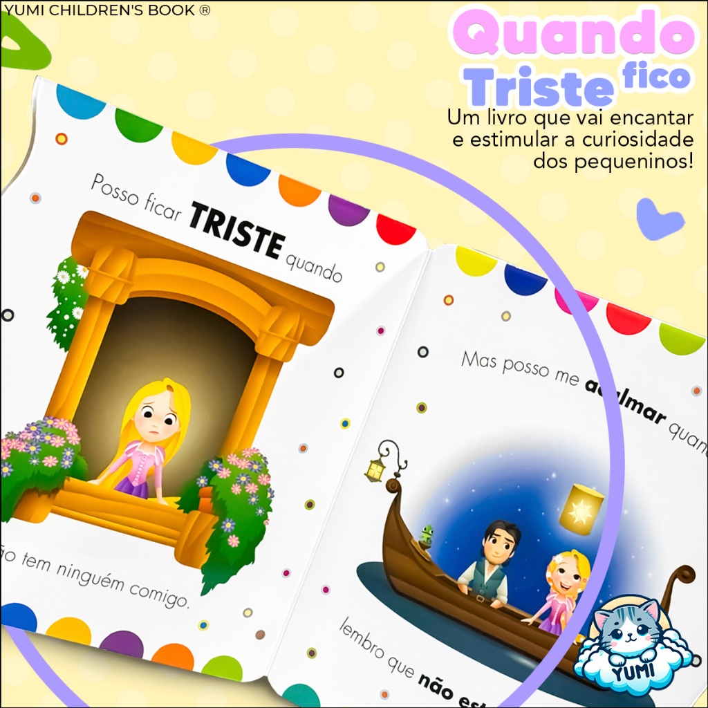 Livro Infantil Sentimentos - Quando Fico Triste Disney Baby · foto 2