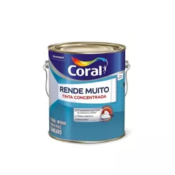 Tinta Latex Coral Rende Muito 900ml Branco Fosco