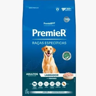 Ração Premier Labrador Cães Adulto 12kg