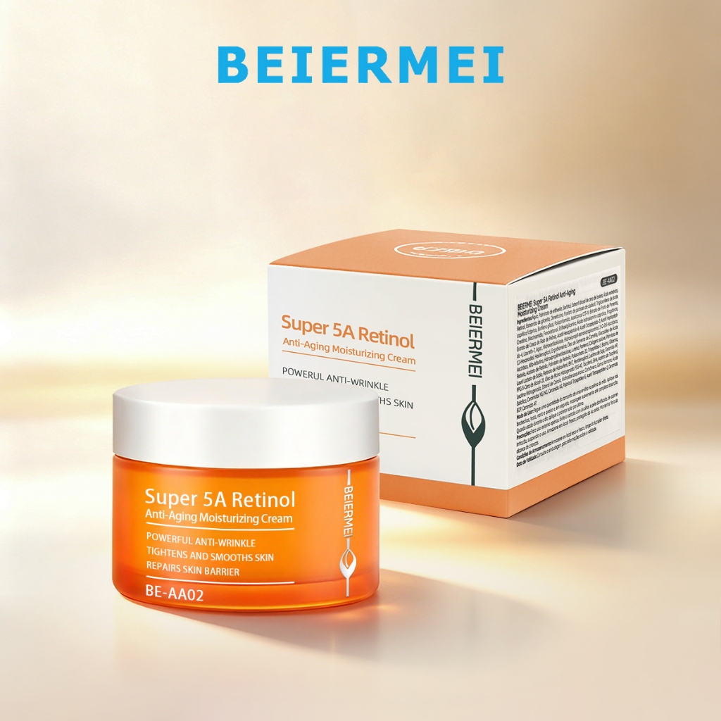 BEIERMEI Creme Hidratante Facial Anti-Aging Retinol Wrinkle 30g/10.1FL Hidratante, nutritivo, hidratante e reafirmante