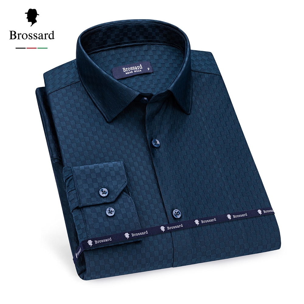 Atacado Camisa Social Masculina Slim fit Premium Não Amassa Elastano, Blusa Manga Longa Luxo Xadrez