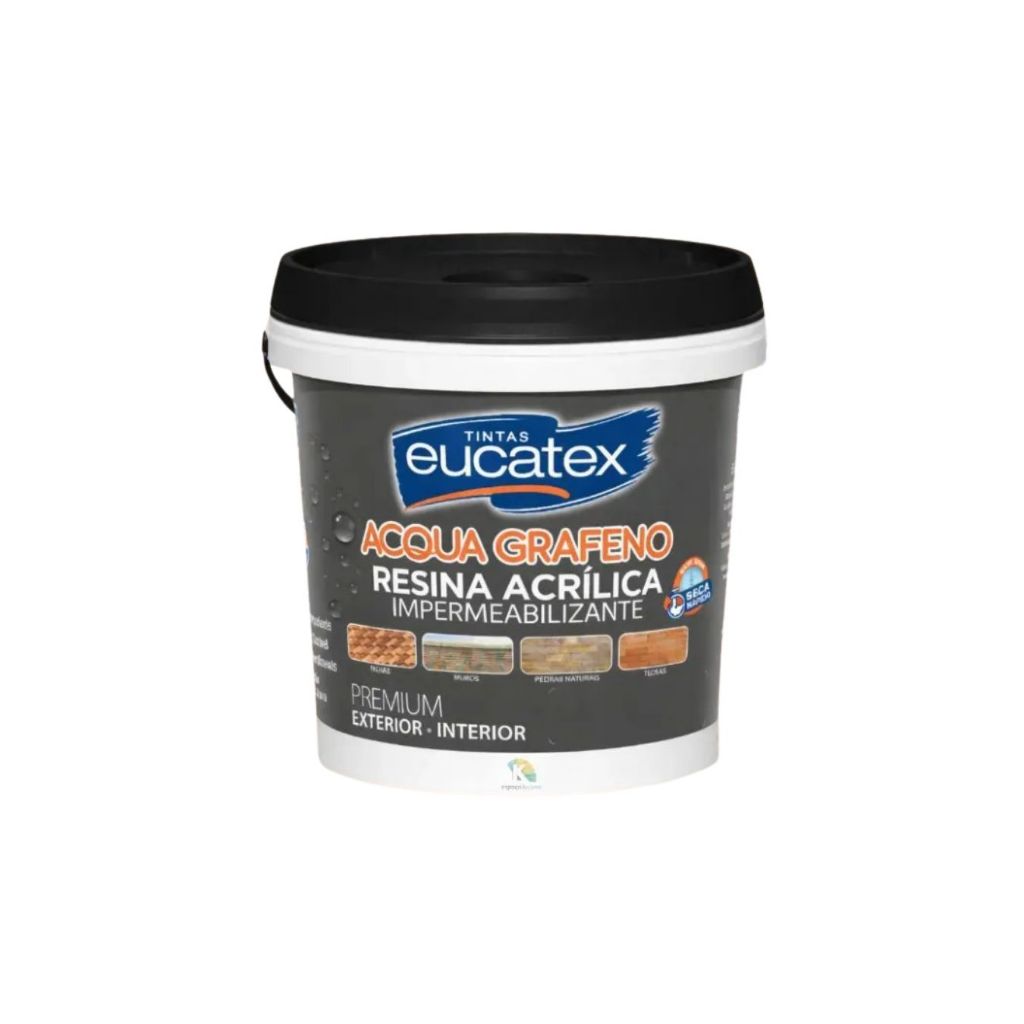 Resina Acrílica Brilhante Acqua 18l Eucatex Incolor