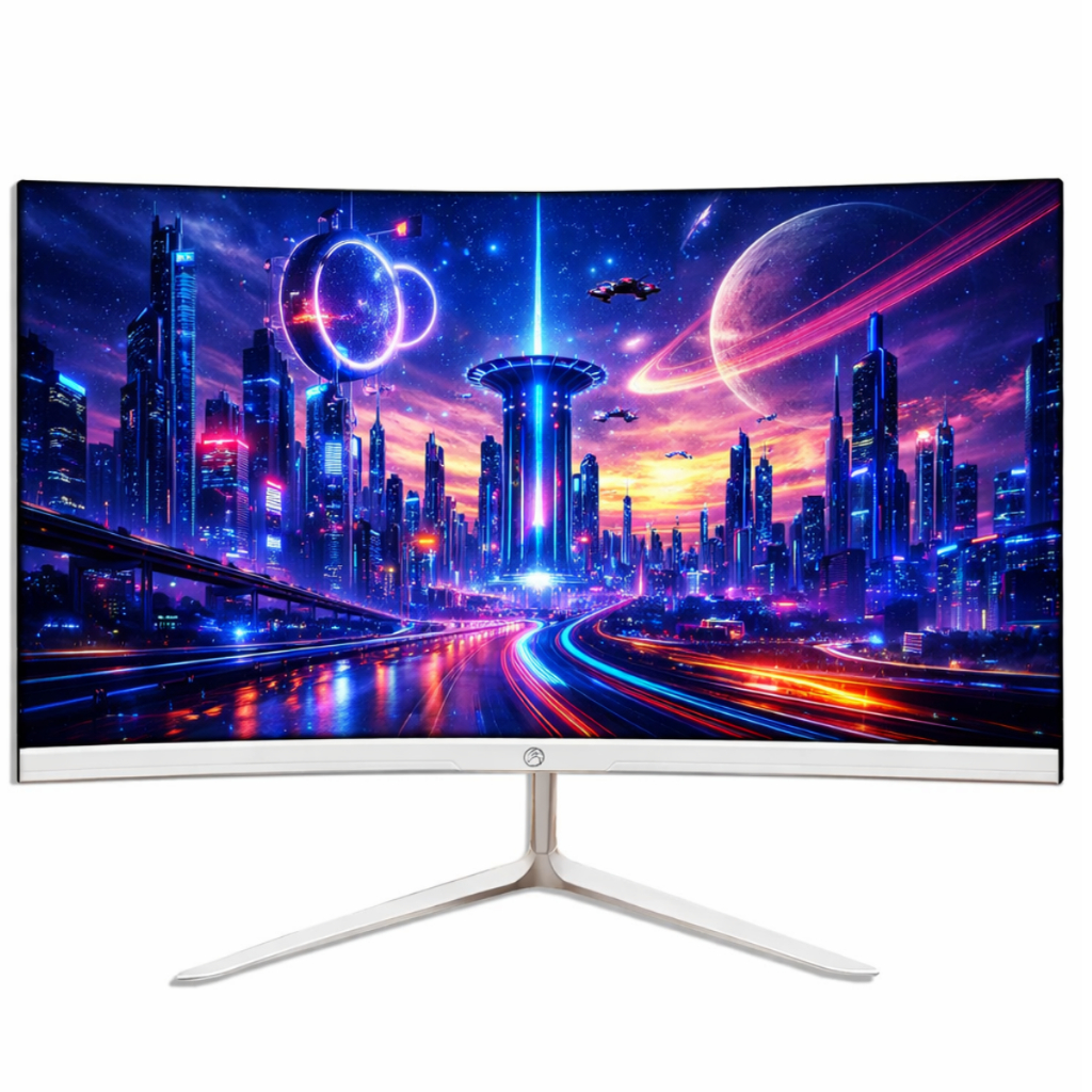 Monitor Gamer Led 23.6" Full Hd Curvo Borda Infinita