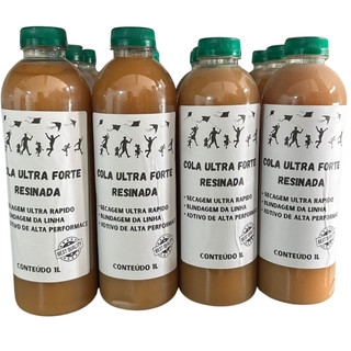Cola Ultra Forte Resina Acrílica 1Kg Profissional Para Linha de Pipa, Papagaio, Raia e Flechinha