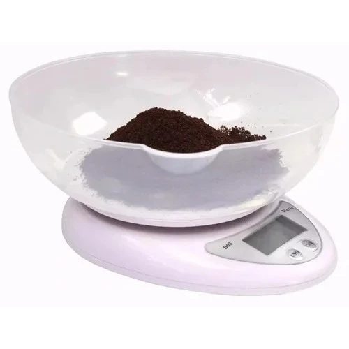 Balança De Precisão Com Bandeja Até 5kg Digital Cozinha Líquido Alimento Pronta Entrega