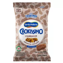 Crokíssimo Amendoim Sabor Churrasco 400G