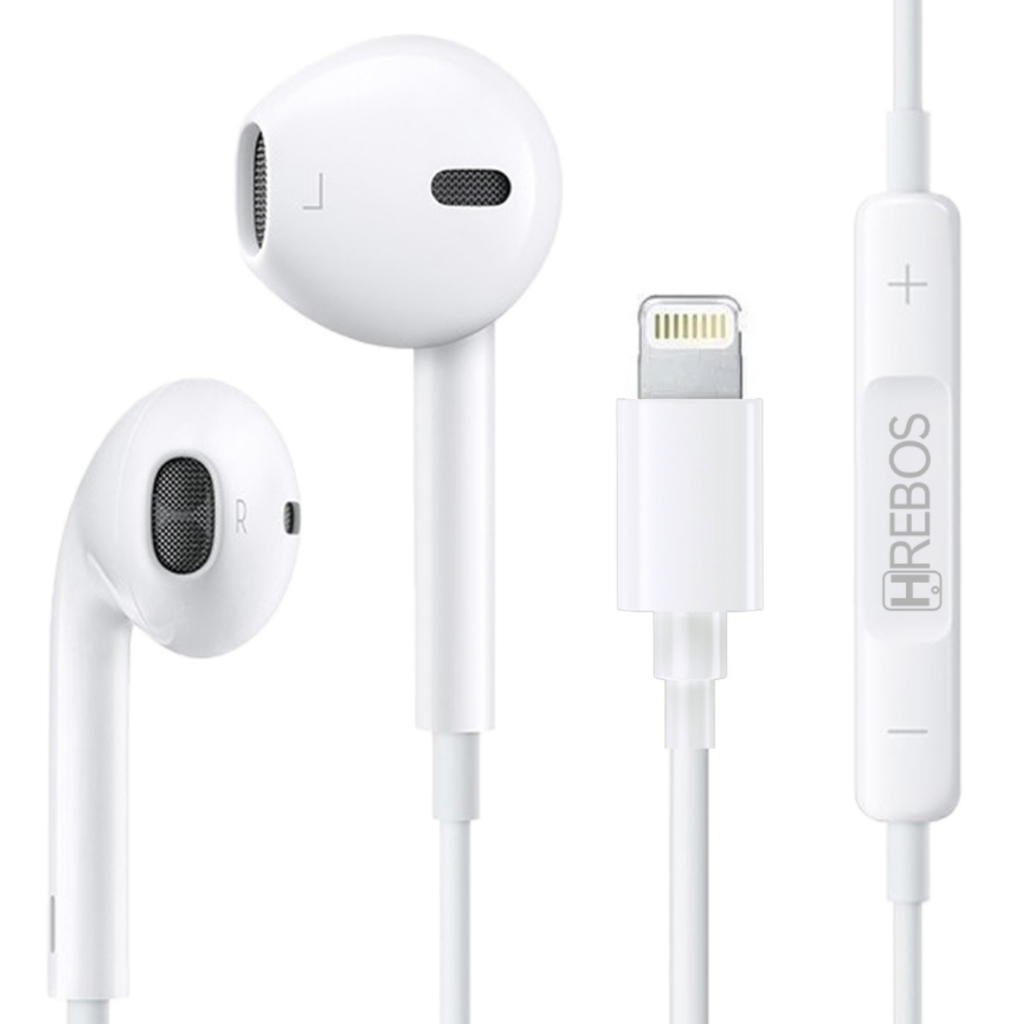 Fone De Ouvido Hs-35 Para iPhone 7 8 Plus Xs Xr 11 12 13 14