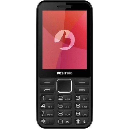 Celular Positivo P28B Tela 2.8´Câmera Bluetooth Rádio FM Dual SIM