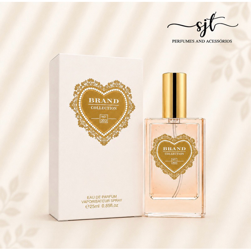 Perfume importado Brand Collection (303)  Parfum lançamento mais vendido feminino , sofisticado 25ml