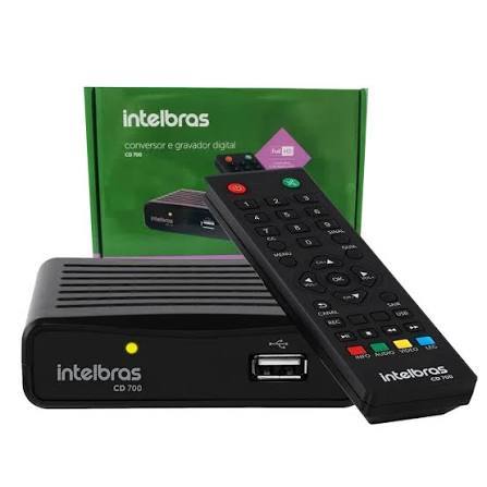 Conversor e Gravador Sinal Digital de TV Intelbras CD700