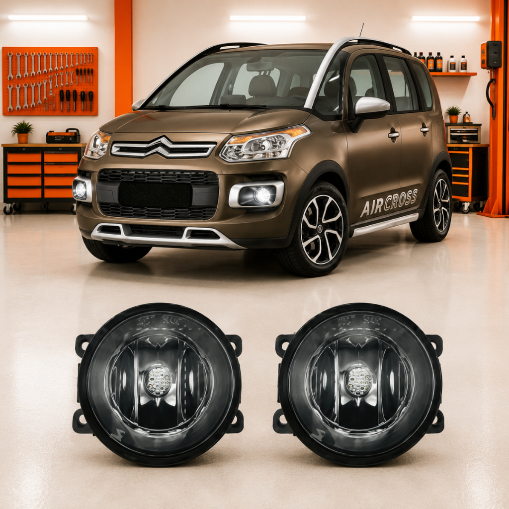 Par Farol De Milha Neblina Citroen Aircross 2010 2011 2012 2013 2014 2015