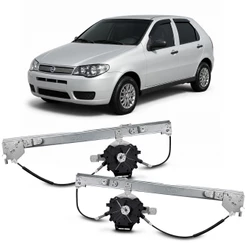 Par Máquina Vidro Elétrica Dianteira Palio 1996 a 2017 4P