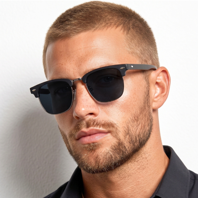 Óculos de Sol Lyon Premium Club Clássico Retrô Oldstyle Vintage uv400 Feminino Masculino