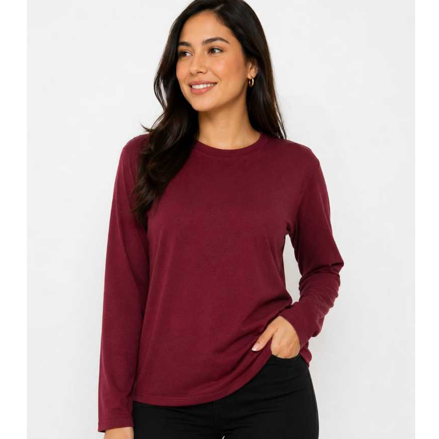 Blusa Lãzinha Feminina Premium – Manga Longa, Conforto Térmico, Tendência 2026
