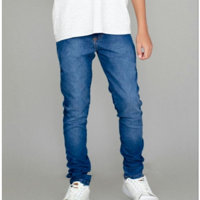 Calça infantil e juvenil menino com cós regulador, Jeans e Sarja com lycra (Elastano).tamanhos 04 ao 16 masculina