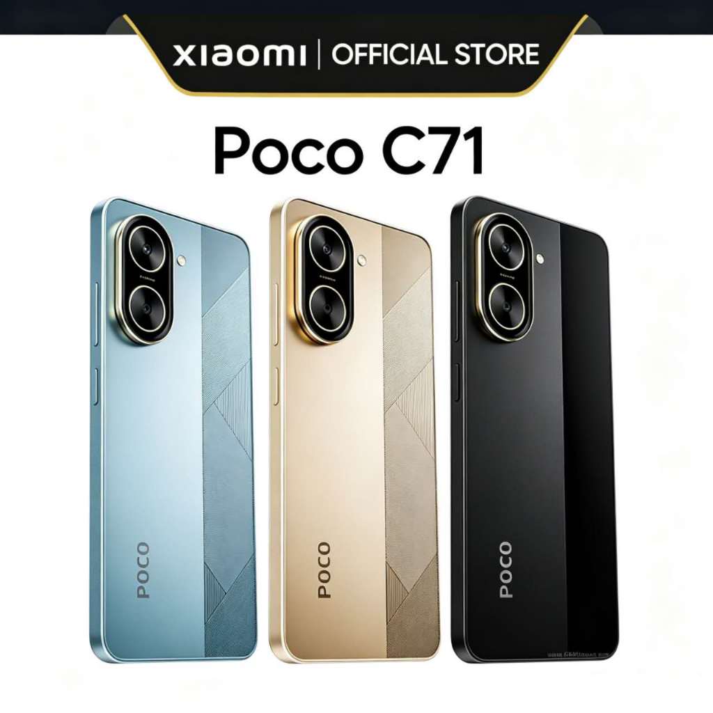 Celular Smartphone Xiaomi Poco C71 128GB / 64GB Dual Sim Global