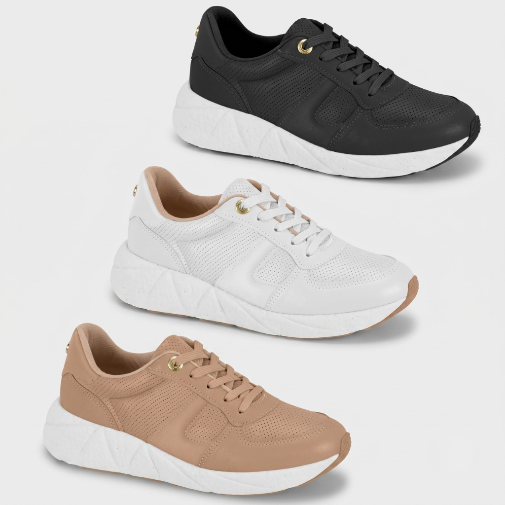Tênis Feminino Modare Casual Ultraconforto Estiloso Macio Dia Dia