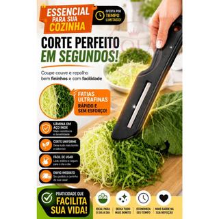 Fatiador de Legumes Corta Couve Fina Utensílio domésticos Promoção Top