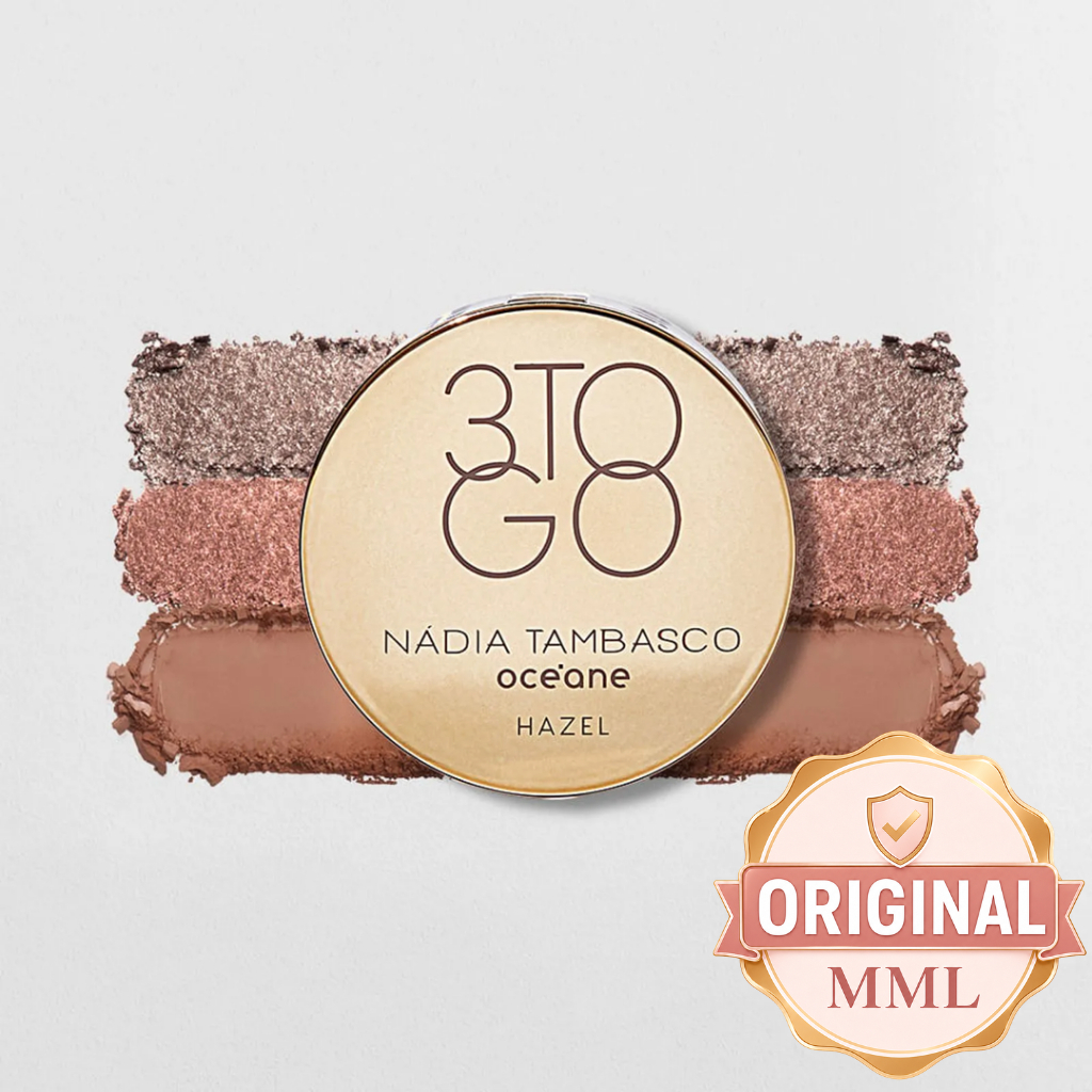 Trio de Sombras Nádia Tambasco By Océane Edition - 3 To Go Palette 7,8g