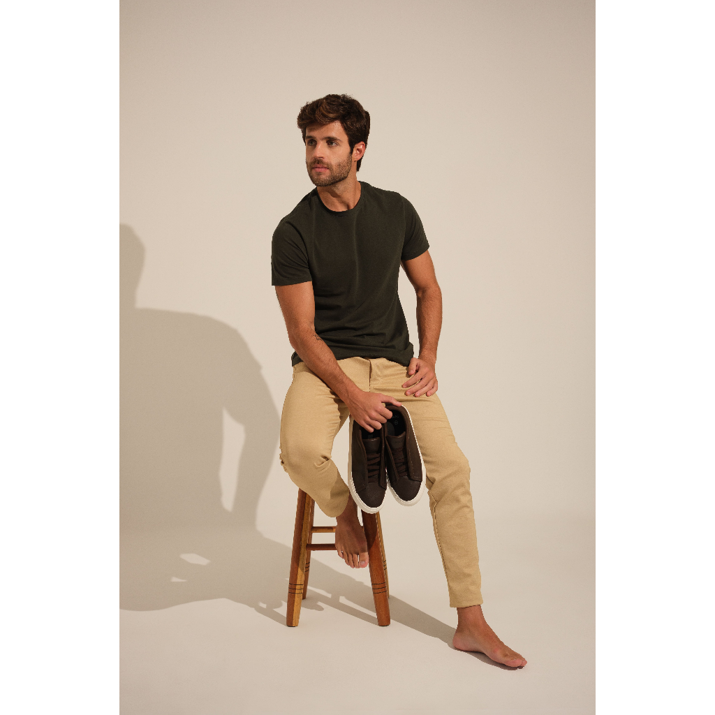 Tênis UP Slip On 5cm Mais Alto Preto - Masculino Casual Sem Cadarço Salto Interno Couro Ecológico · foto 2