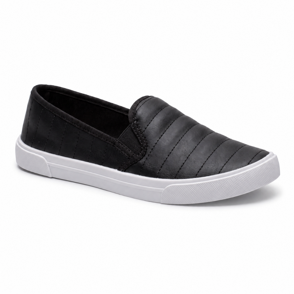 Tênis Slip On Moleca Feminino Confortável Leve Casual Macio Dia a Dia Versátil Básico Estiloso