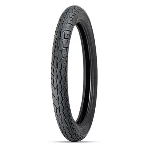 Pneu Levorin 80/100-18 P 47  Dianteiro para Moto Todas CG Street Matrix com câmara