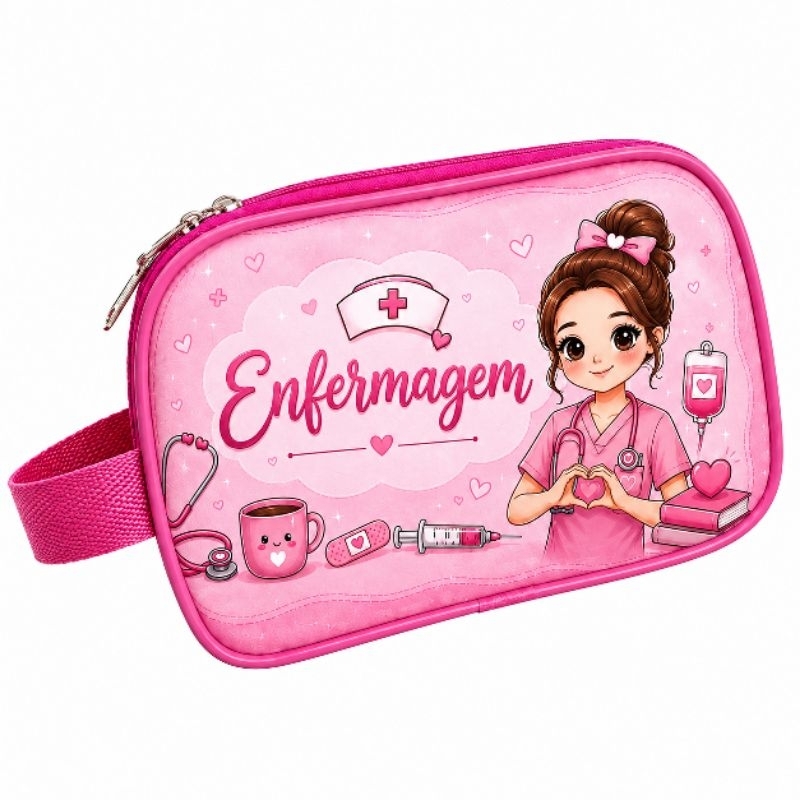 Necessaire grande para enfermeira e Téc. Enfermagem | Nécessaire enfermagem para dia a dia