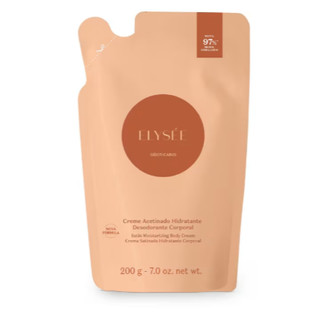 Refil Creme Desodorante Hidratante Corporal Acetinado Elysée 200g vencimento 10/2026