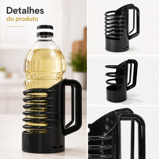 Porta Óleo Itália Nitron | Galheteiro para Azeite e Óleo BPA Free Organizador de Cozinha