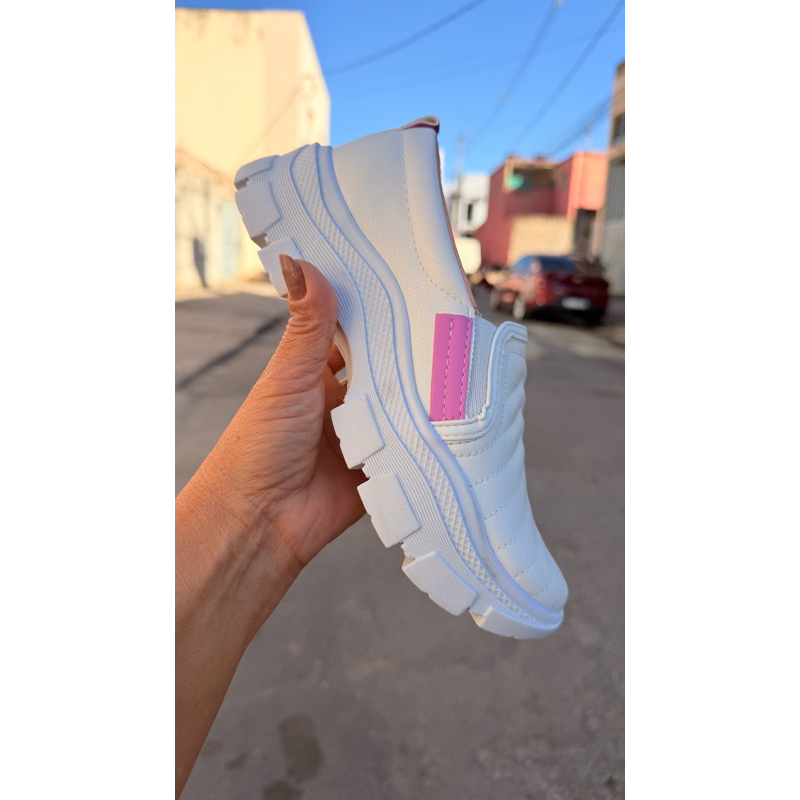 Sapatênis Sapatilha Feminino Casual Slip On  Confortável Envio Imediato