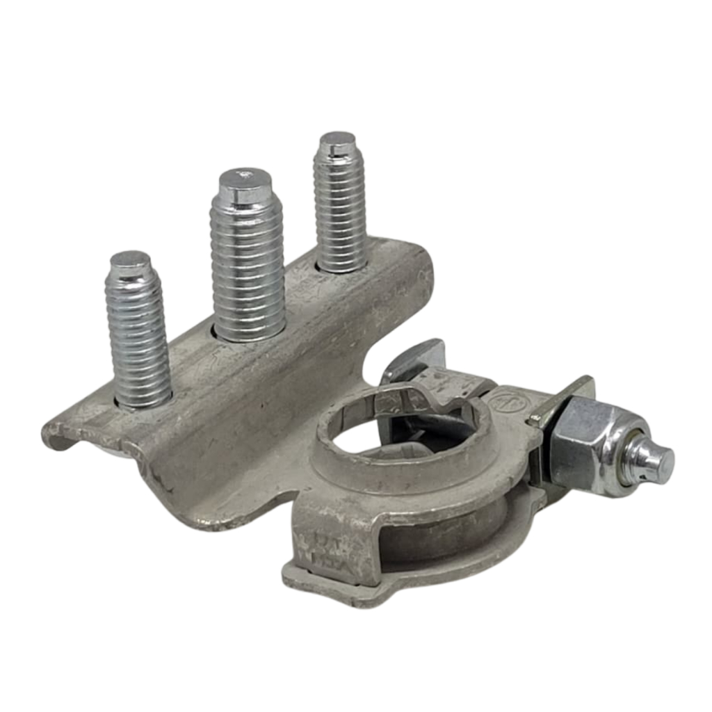 Terminal de Bateria 3 Parafusos 8mm 6mm Original Fiat Palio Stilo Siena Strada Punto 1507705 MTA 1416002
