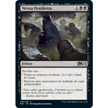 Névoa Pestilenta - - Magic The Gathering