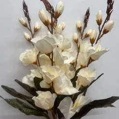 Galho de flores C 5 Hastes (cc809)