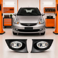 Farol De Milha Honda Fit 2007 A 2008