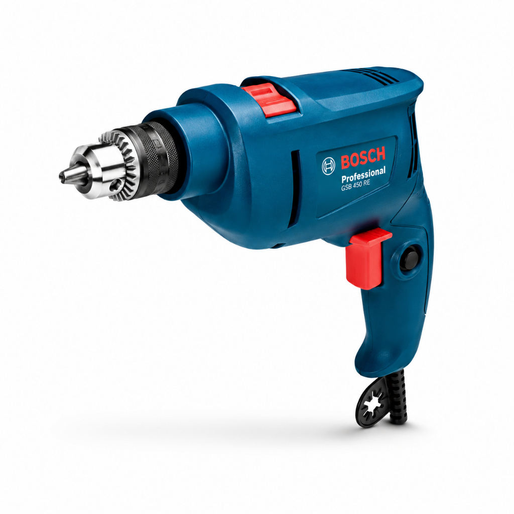 Furadeira de Impacto GSB 450 RE Bosch 450W 3/8" Reversível