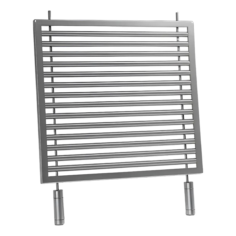 Grelha Uruguaia Churrasco Parrilla  100% Inox Reforçada Premium