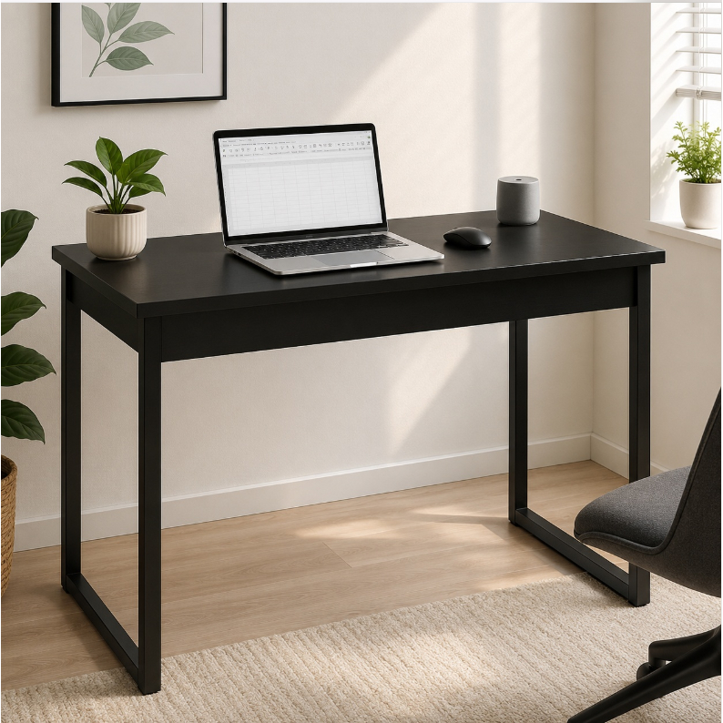 Mesa para home office Escrivaninha Industrial Quarto Notebook Escritorio Computador para estudos