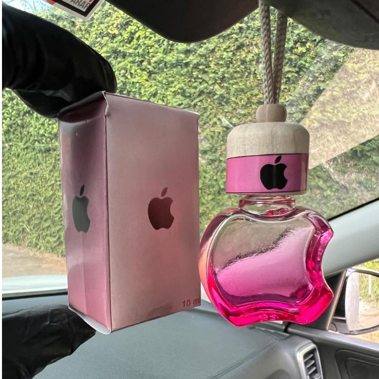Cheiirinho para Carro Maça ROSA (Aromatizador Automotivo)