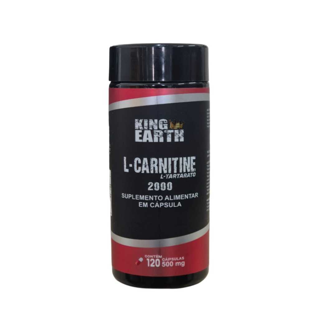 L-Carnitine 120 Cáps 500mg King Earth