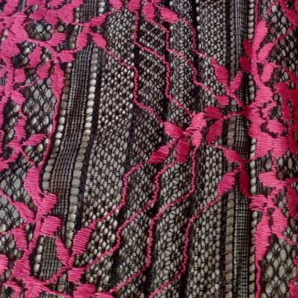 RENDA INTIMA LINGERIE - CALCINHA - BICOLOR - METRO