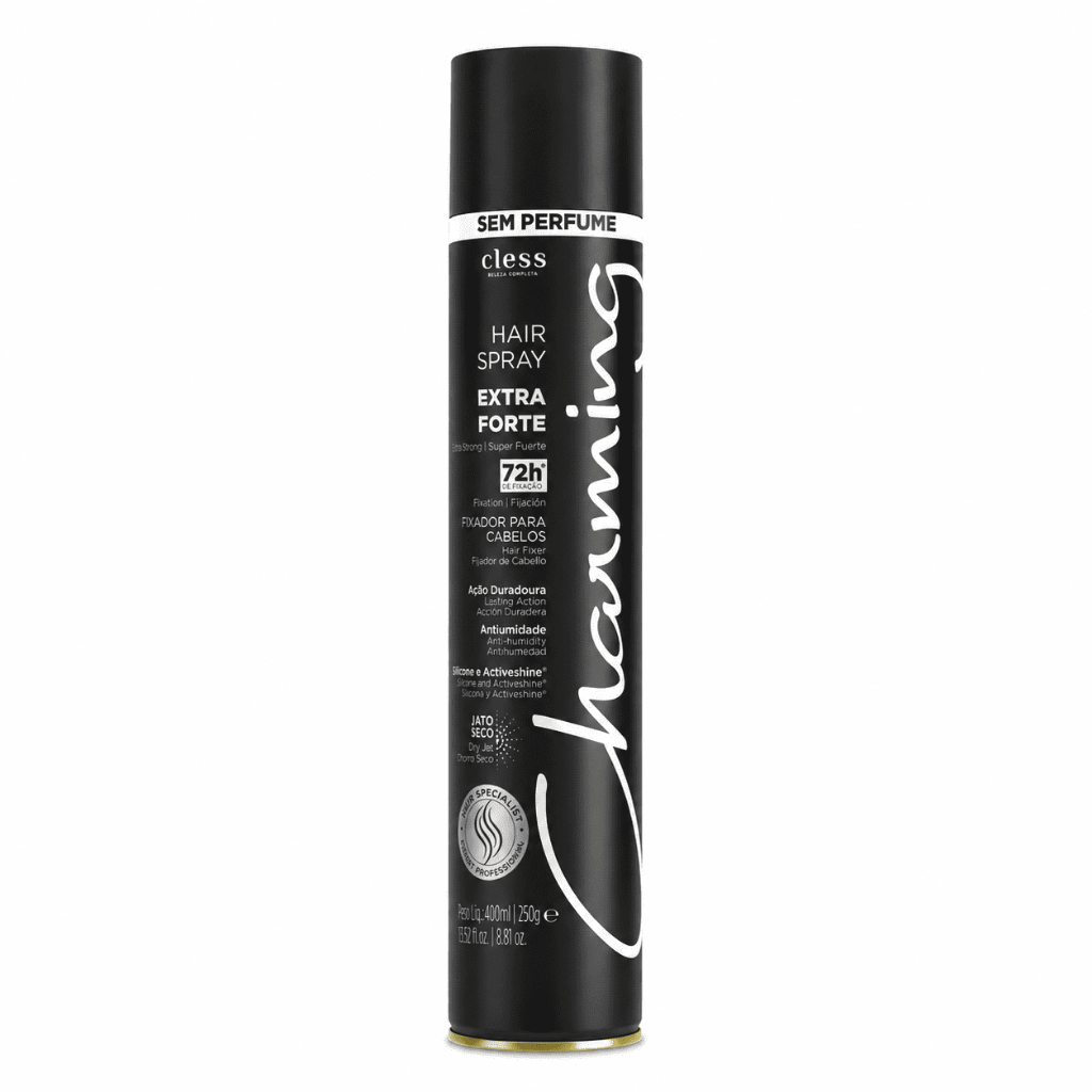 Charming Hair Spray Extra Forte Sem Perfume 400ml