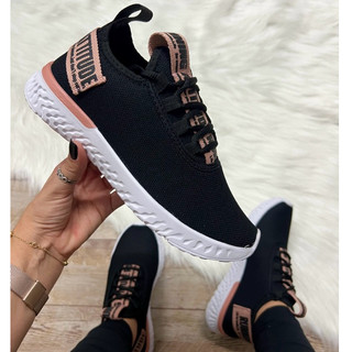 Tênis Feminino e masculino academia caminhada leve e confortável na promoção para esporte…