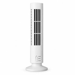 Ventilador Torre USB Portátil 3 Velocidades Silencioso Mesa Escritório Casa