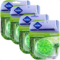 Kit 4 Pastilhas Aromatizantes Ar Condicionado Bambu