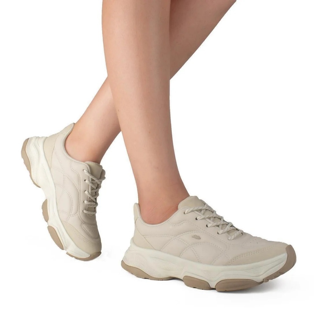 Tenis Feminino Dakota Sneaker Confortável Elegante Casual Moderno Premiun Leve Versátil Estiloso Perfeito Escolha Ideal