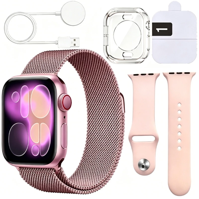 2026 S10 mini 38mm Latest Smartwatch Smart Watch W10 Series,Message reminder,customize wallpaper,Kit de gift