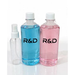 kit 2 preparador R&D Para limpeza e higienização das unhas com refil de brinde